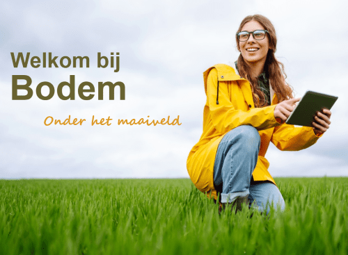 Blauwgroen bodem Blauwgroen bodem